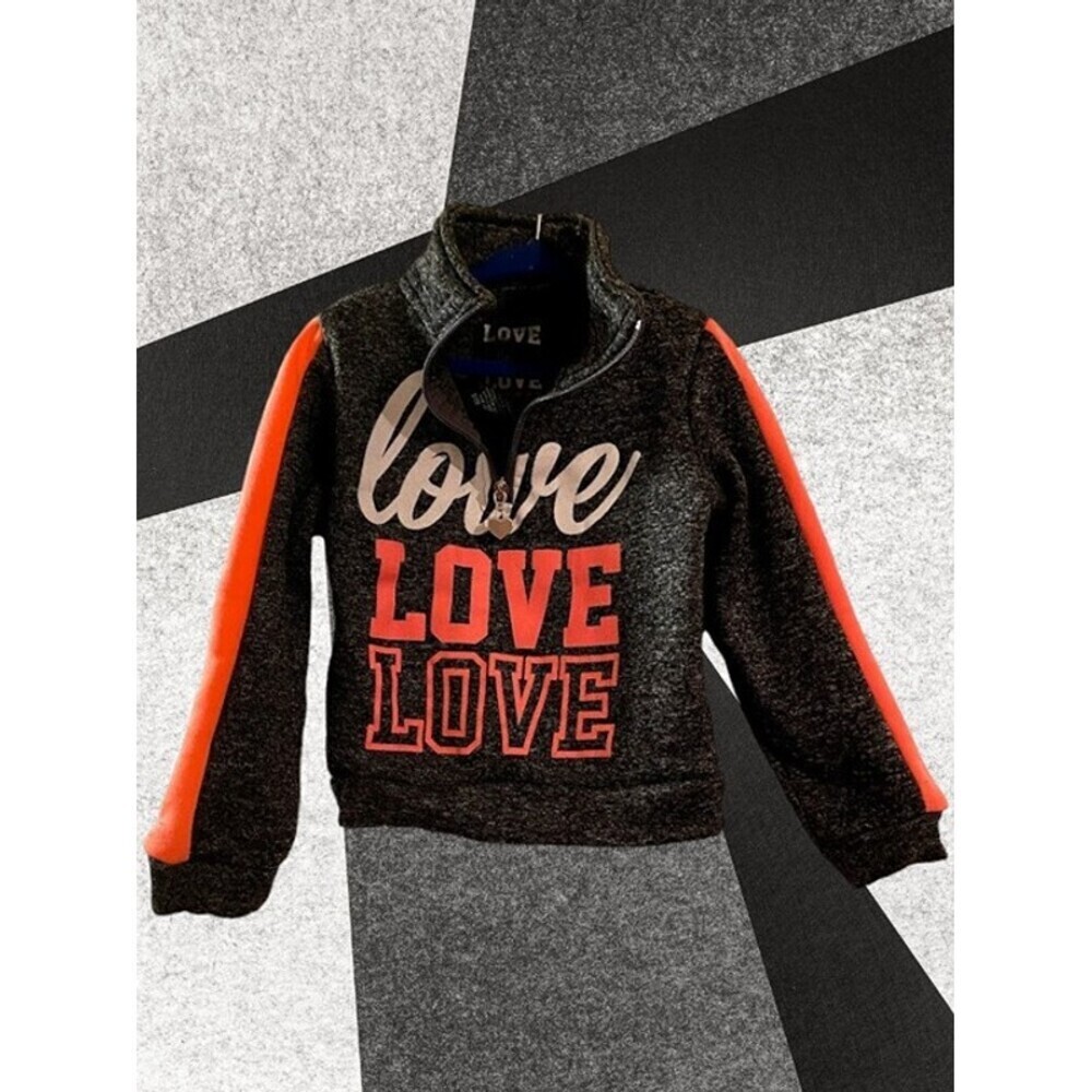 Love Love Love Girl's Graphic Sweatshirt